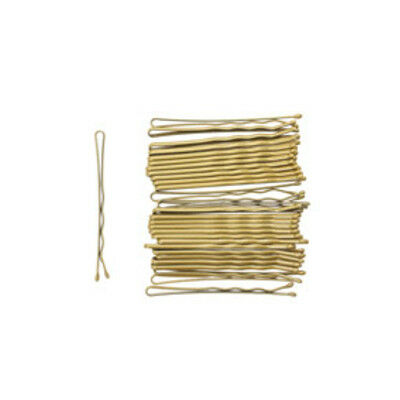 Professional Hairgrips, Gold Mat 50mm